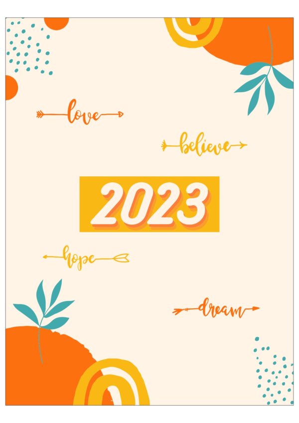 Rascals Calendar - Orange