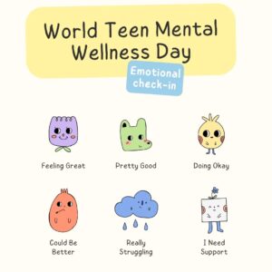 World Teen Mental Wellness Day